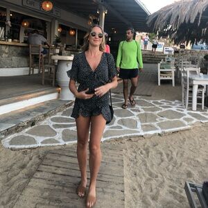 Storia B&W Floral Romper